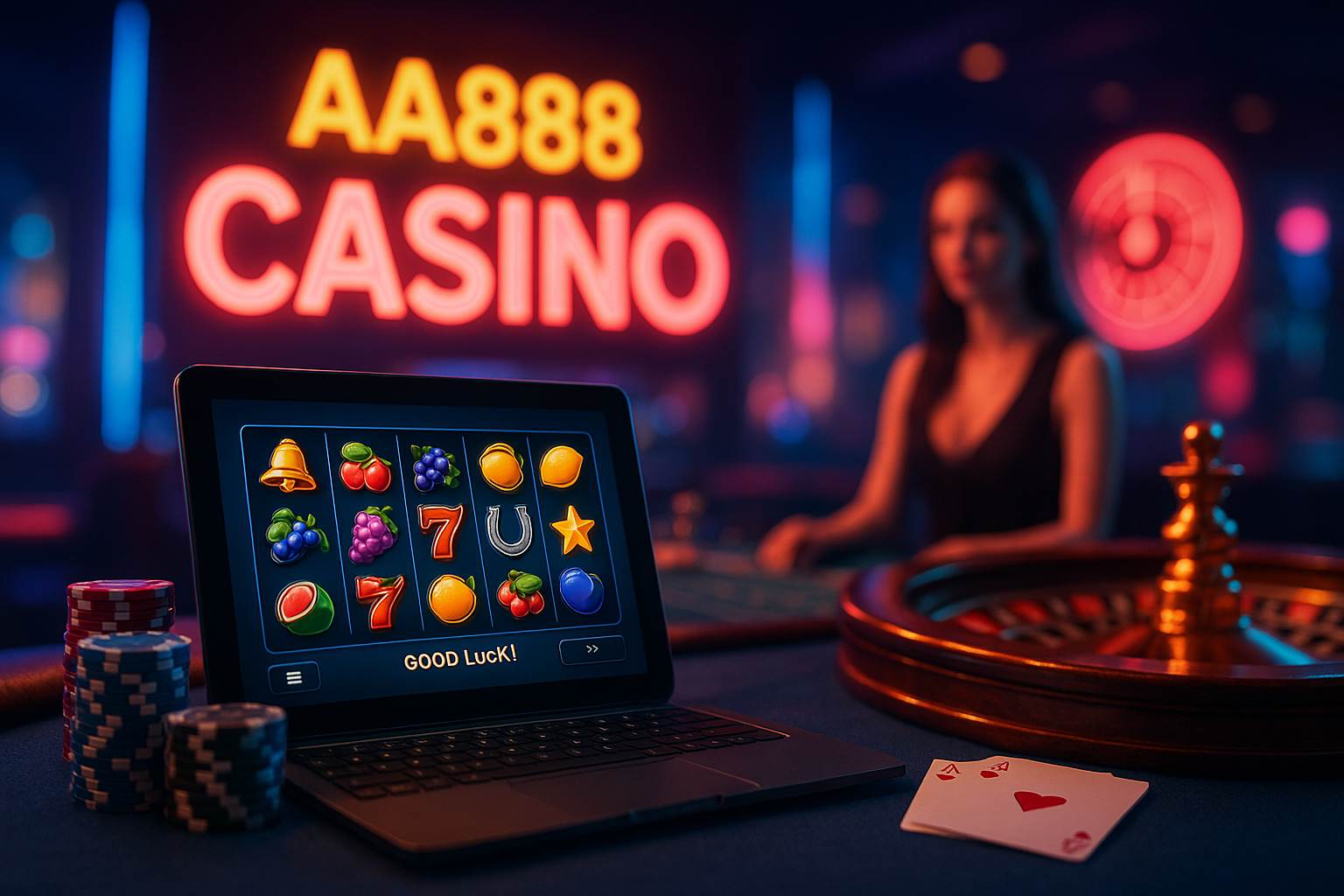 Jogos de cassino online AA888